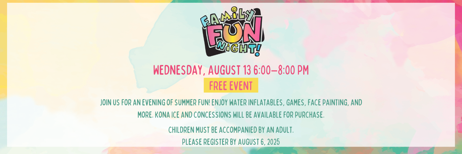 family fun night banner